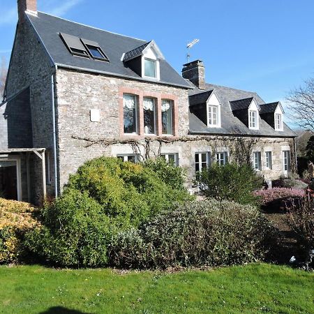 Gite De Charme "La Maison Saint-Leonard" Avec Piscine, Spa, Vue Sur Le Mont Saint-Michel Vains ภายนอก รูปภาพ