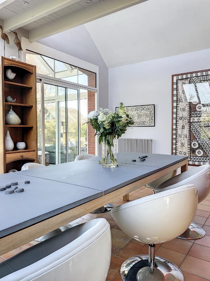 Gite De Charme "La Maison Saint-Leonard" Avec Piscine, Spa, Vue Sur Le Mont Saint-Michel Vains ภายนอก รูปภาพ