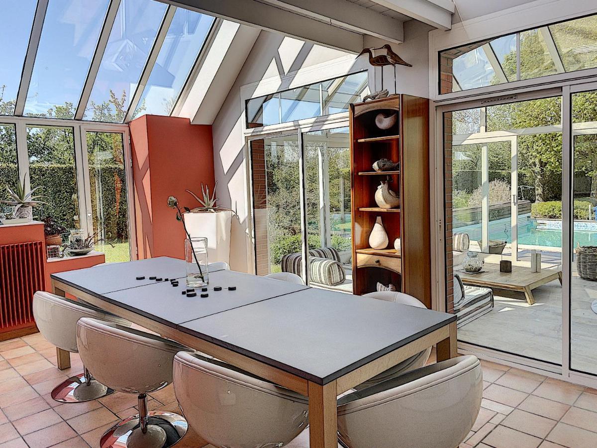 Gite De Charme "La Maison Saint-Leonard" Avec Piscine, Spa, Vue Sur Le Mont Saint-Michel Vains ภายนอก รูปภาพ